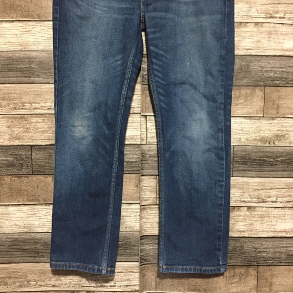 Levi’s 514 Straight Jeans Men’s 34x30 Med Wash Blue Denim Stretch (Read Desc) - Picture 6 of 13